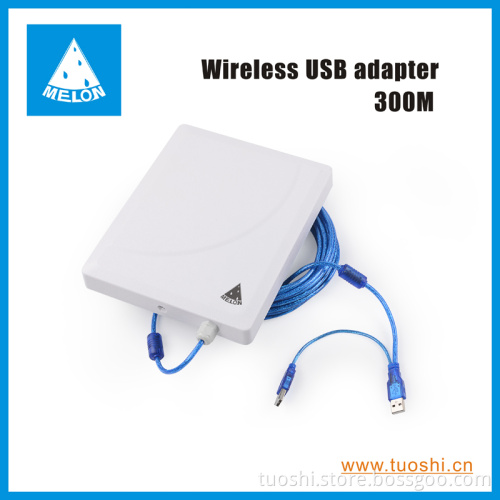 300Mbps outdoor wireless panel antenna,2.4G,high power,high gain USB WLAN antenna